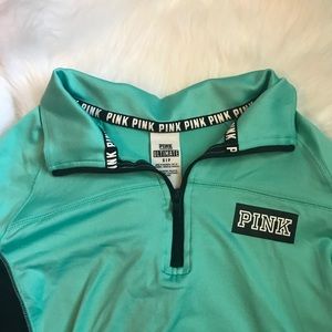 VS PINK quarter zip